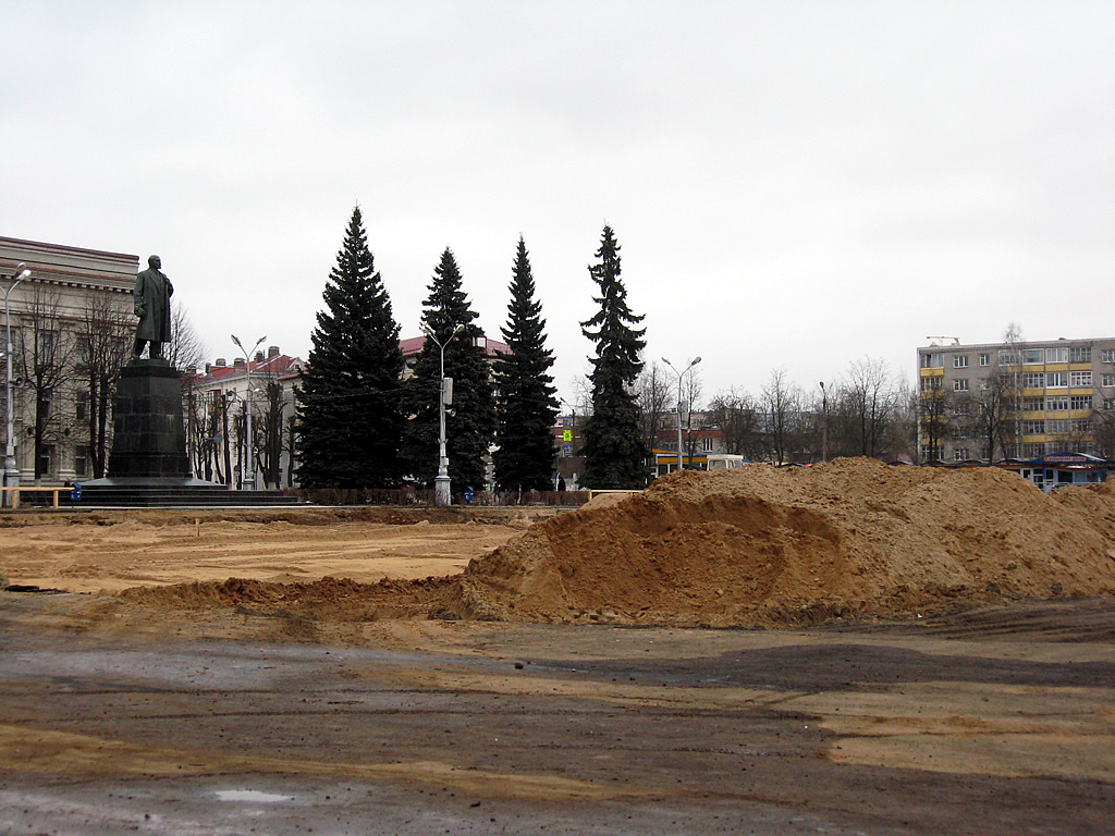 Реконструкция площади Ленина